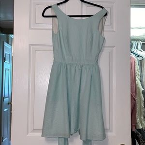 NWOT Lauren James Searsucker Dress Mint Green